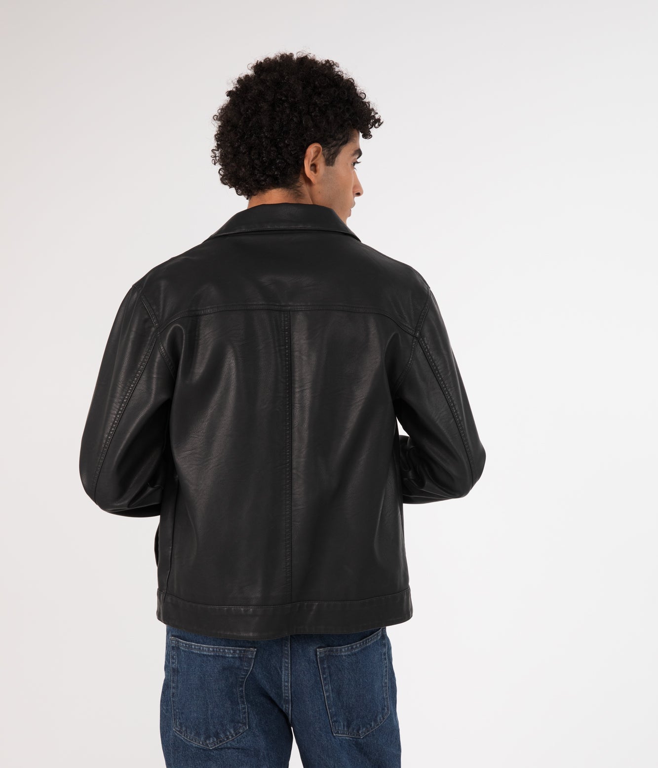 vegan mouton shaped jacket | NKNIT