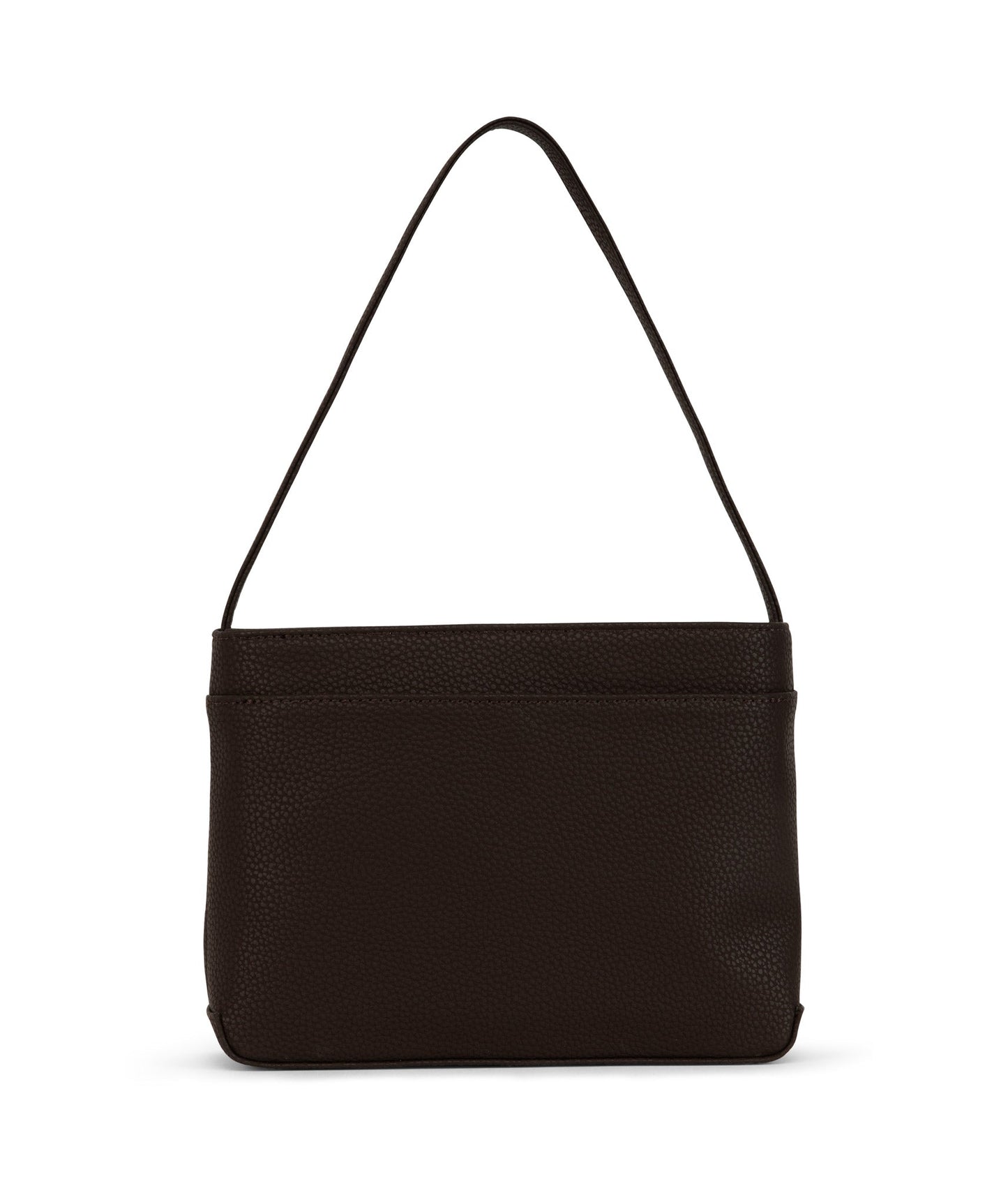 LUISA Vegan Shoulder Bag - Purity | Color: Brown - variant::truffle