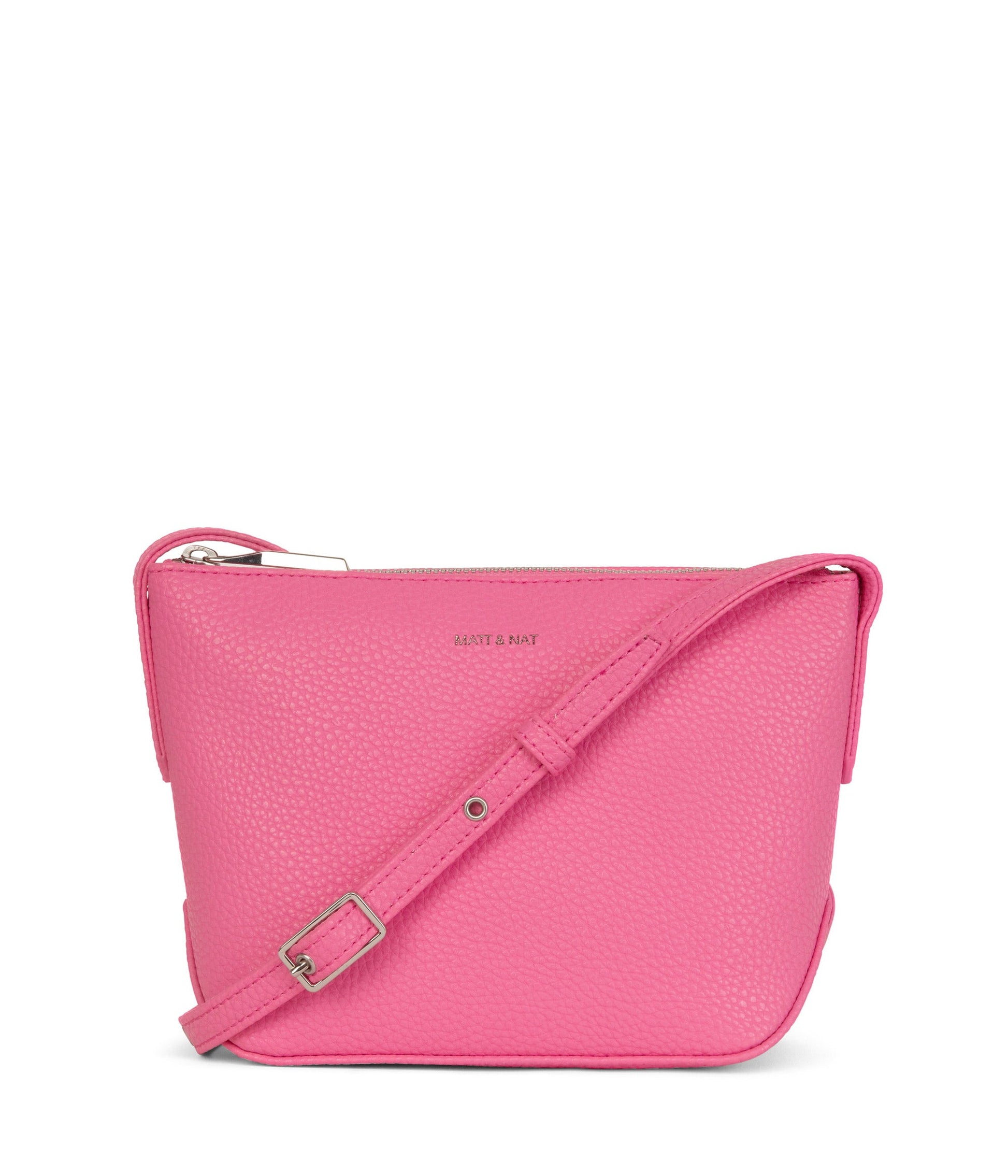 SAM Vegan Crossbody Bag - Purity | Color: Pink - variant::rosebud