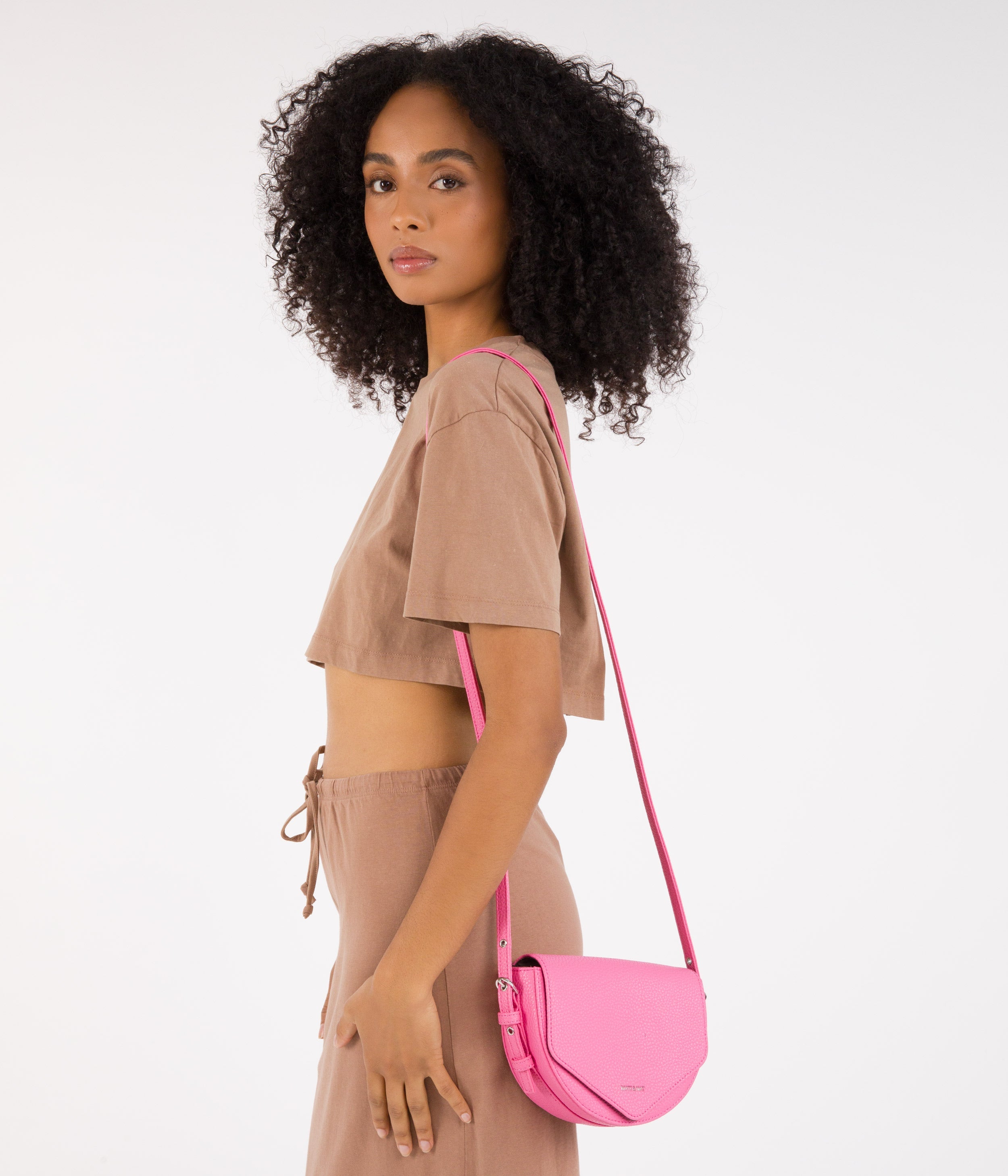 TWILL Vegan Saddle Bag - Purity | Matt & Nat USA
