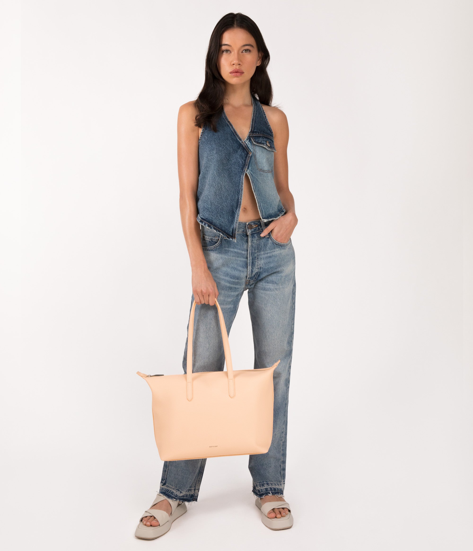 ABBI Vegan Tote Bag - Purity | Matt & Nat USA