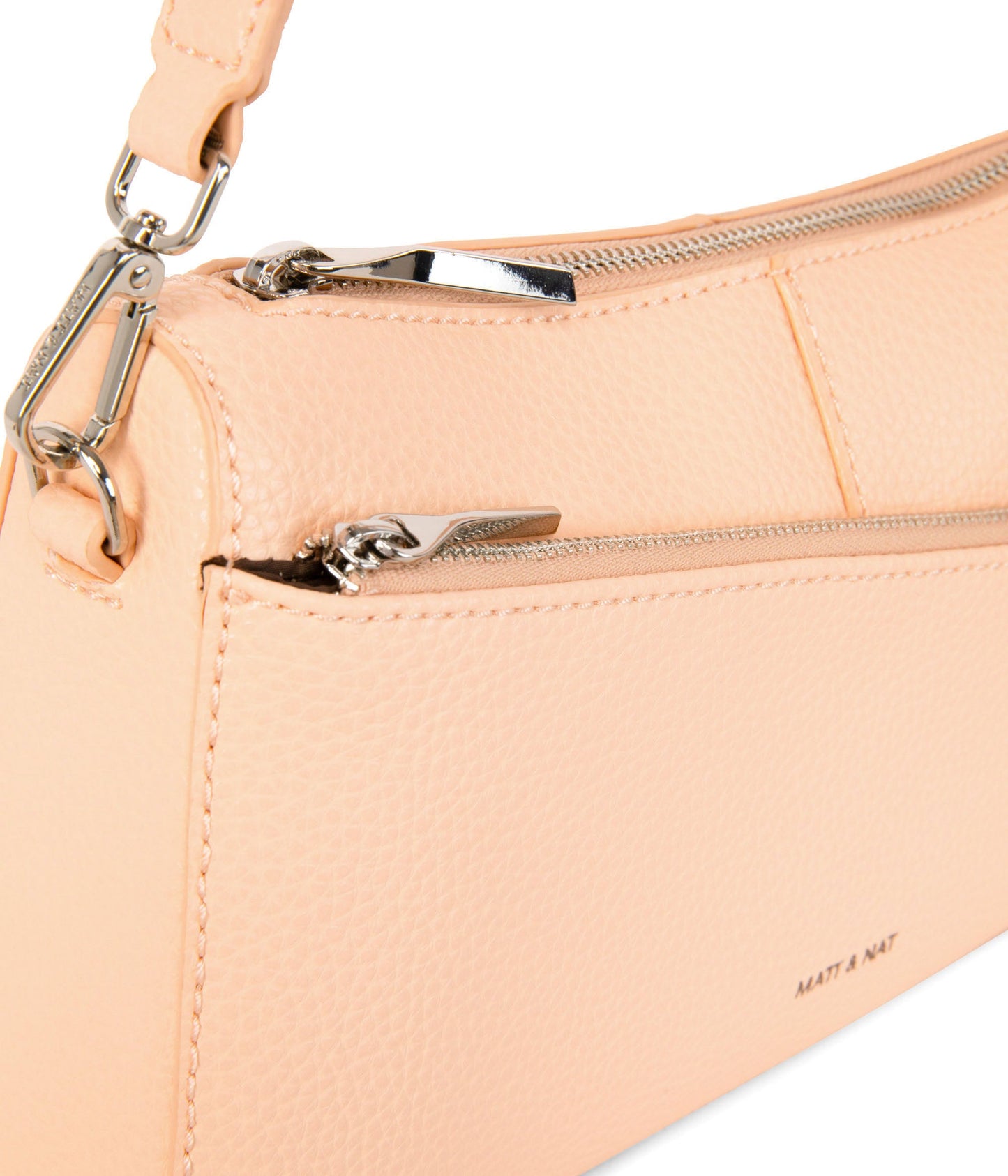 JANICE Vegan Crossbody Bag - Purity | Color: Pink - variant::doll