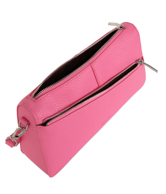 JANICE Vegan Crossbody Bag - Purity | Color: Pink - variant::rosebud