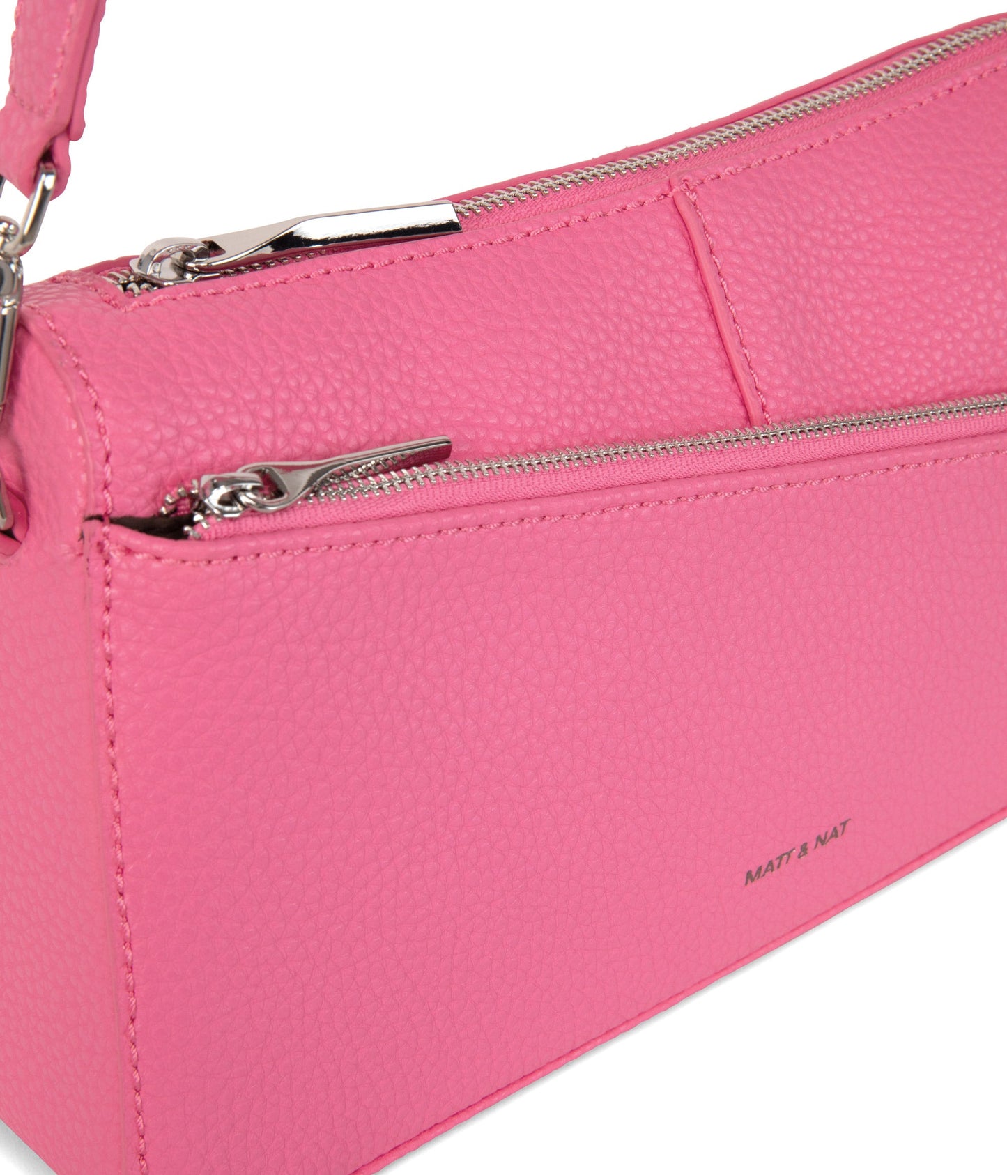 JANICE Vegan Crossbody Bag - Purity | Color: Pink - variant::rosebud