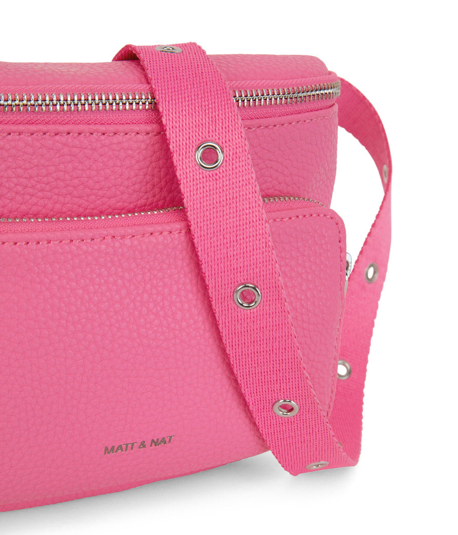 KORA Vegan Belt Bag - Purity | Color: Pink - variant::rosebud