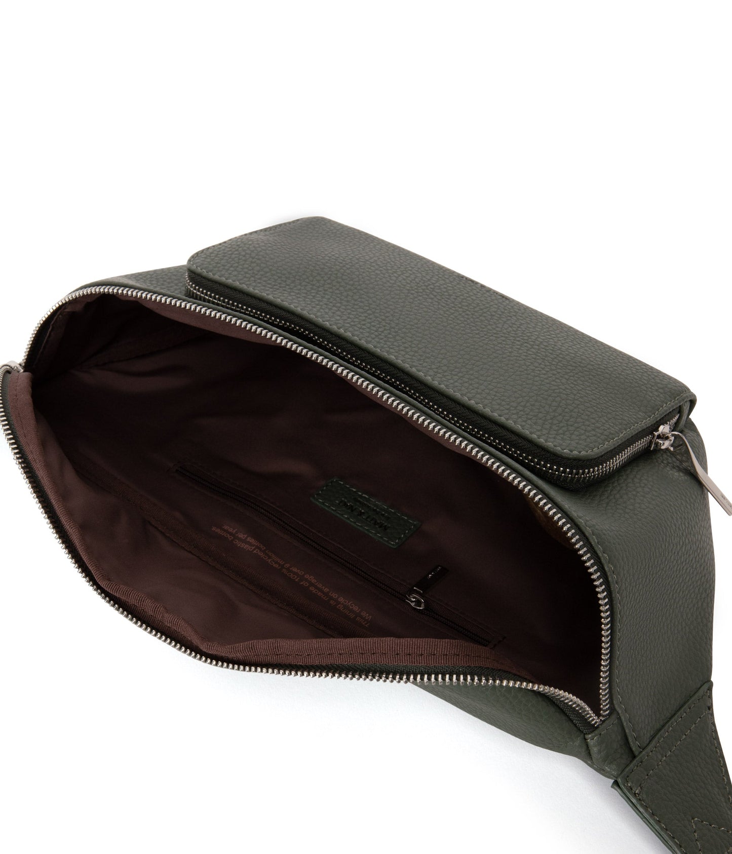 OLEK Vegan Belt Bag - Purity | Color: Green - variant::forest