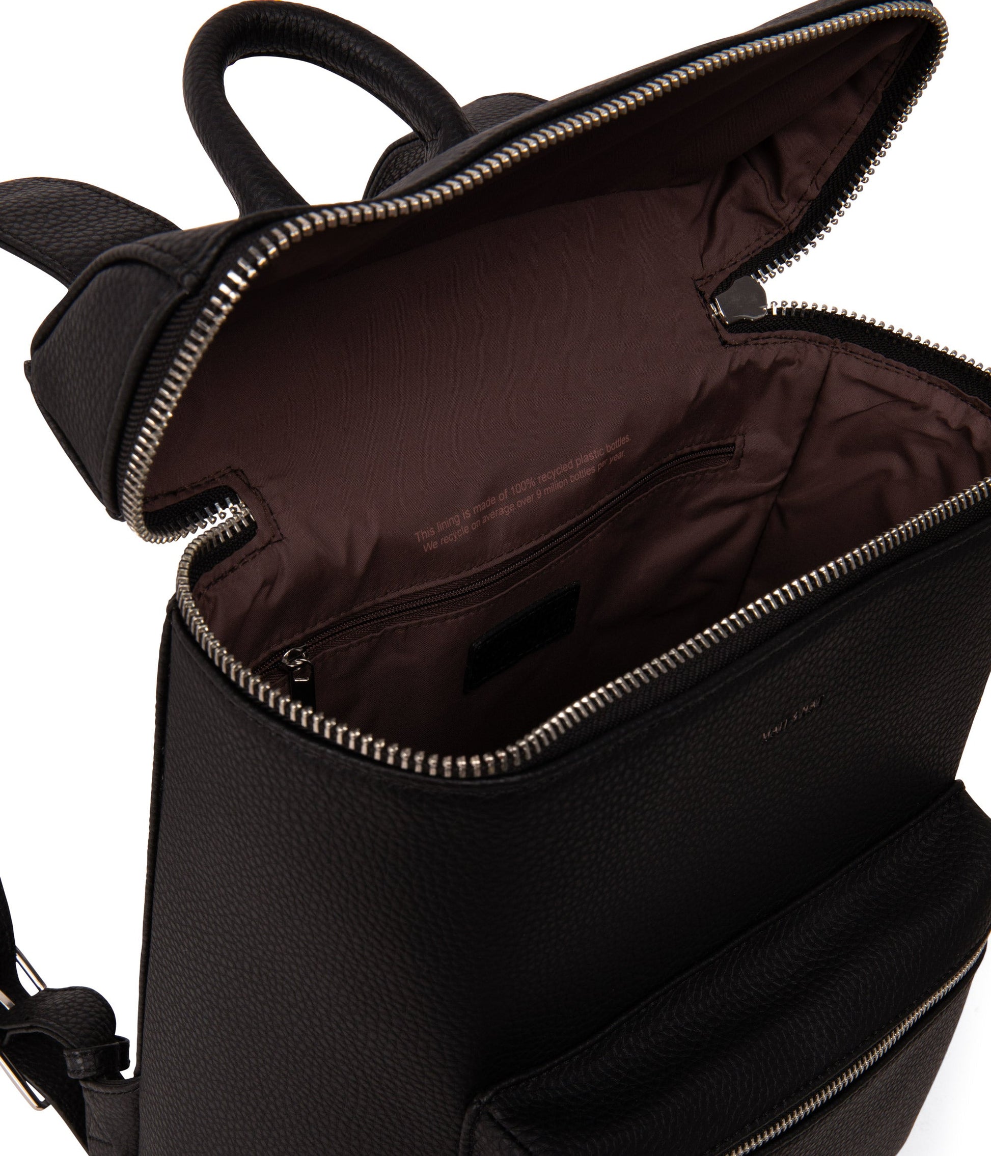 OSHIE Vegan Backpack - Purity | Color: Black - variant::black