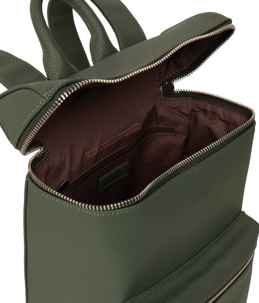 OSHIE Vegan Backpack - Purity | Color: Green - variant::forest