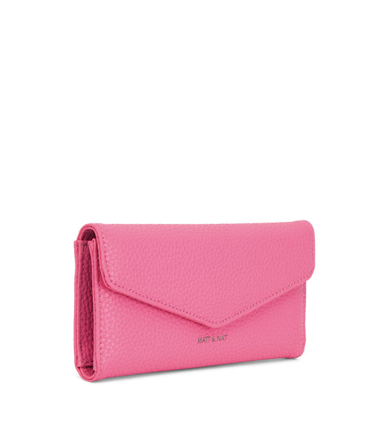 RAYE Vegan Wallet - Purity | Color: Pink - variant::rosebud