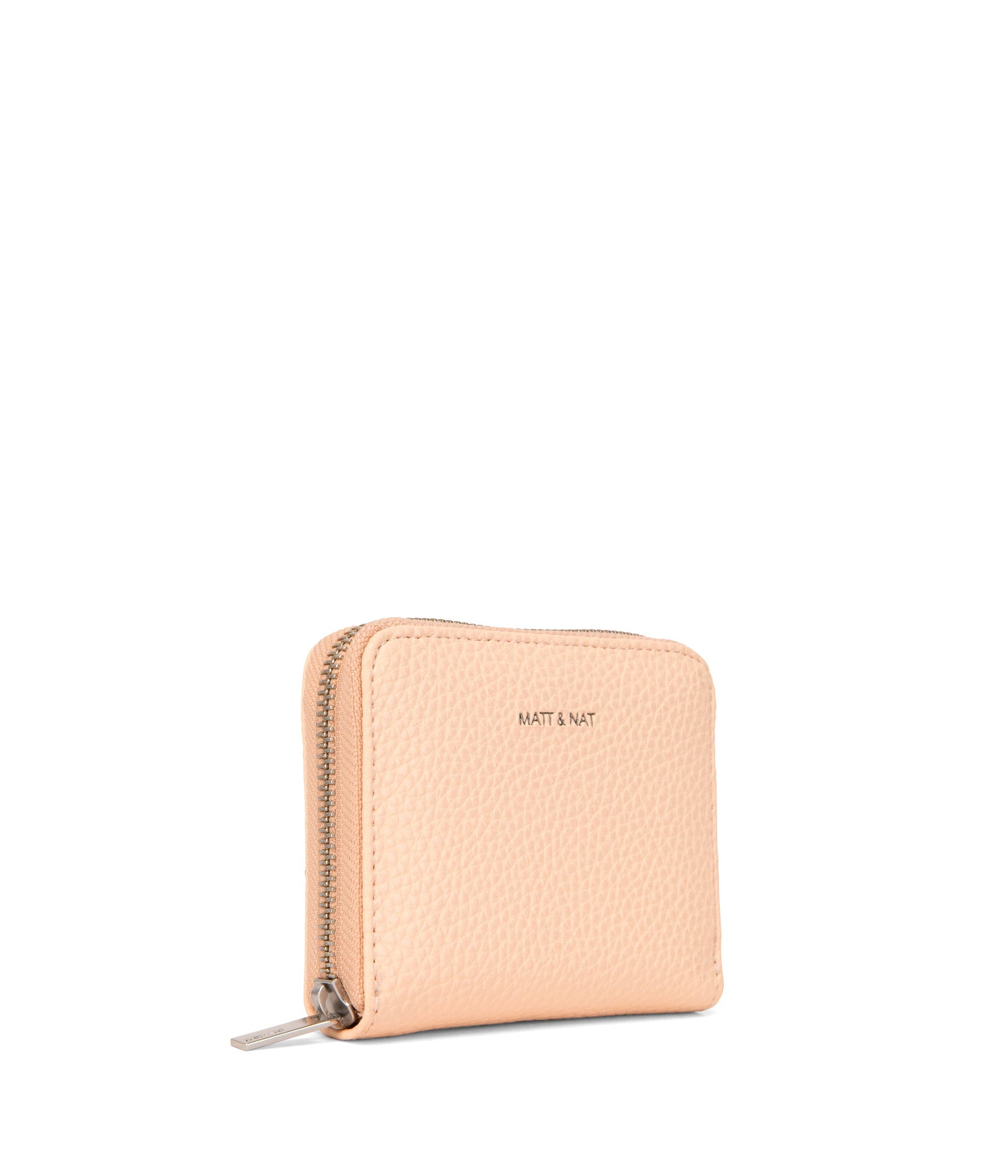 RUE Small Vegan Zip Wallet - Purity | Color: Pink - variant::doll