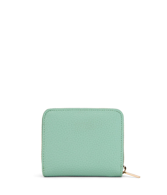 RUE Small Vegan Zip Wallet - Purity | Color: Green - variant::paradise