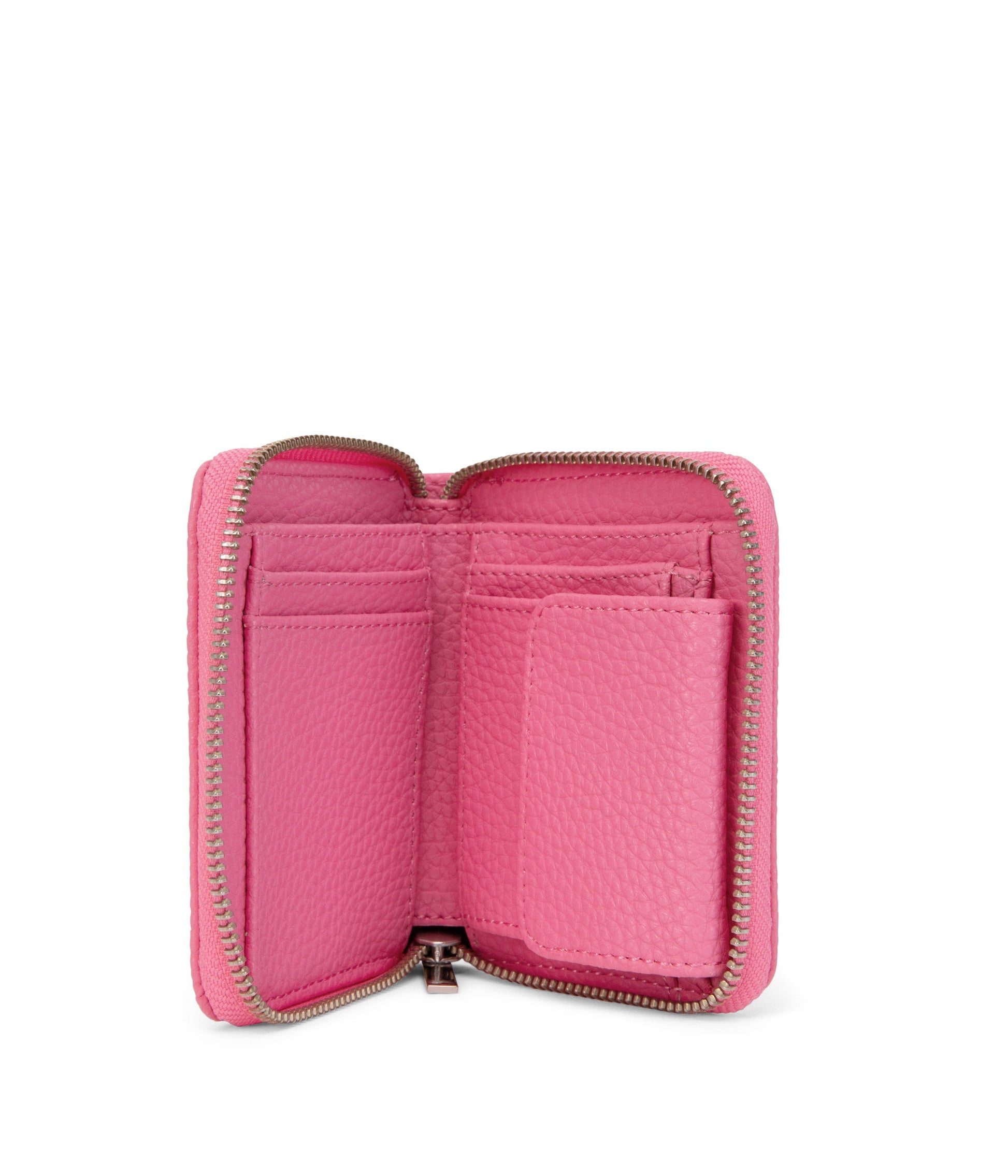 RUE Small Vegan Zip Wallet - Purity | Color: Pink - variant::rosebud