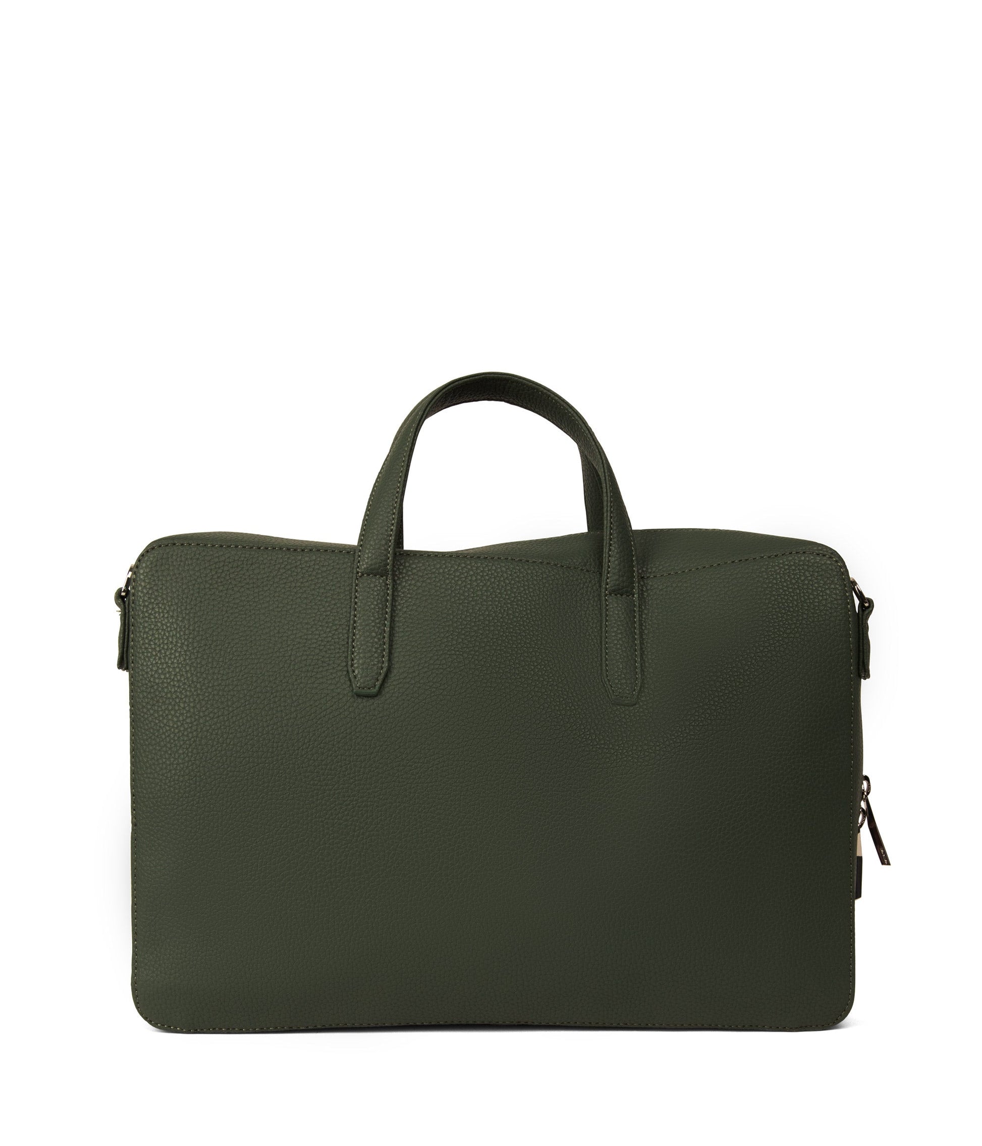 TOM Vegan Briefcase - Purity | Color: Green - variant::forest