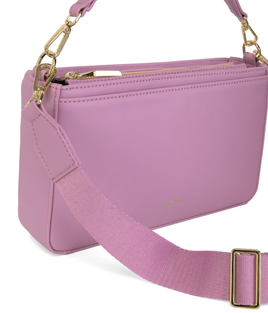 FENNE Vegan Convertible Crossbody Bag - Sol | Color: Purple - variant::petal