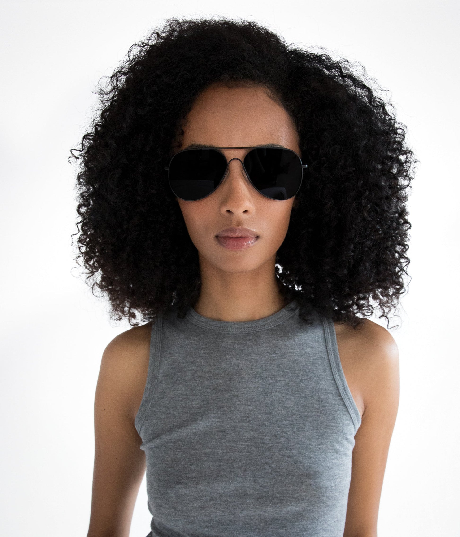 KAI Aviator Sunglasses | Color: Black - variant::black