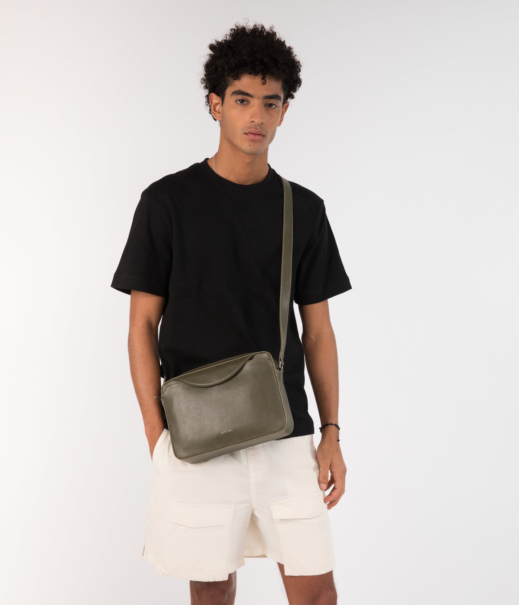 BRIDGE Vegan Crossbody Bag - Vintage | Matt & Nat USA