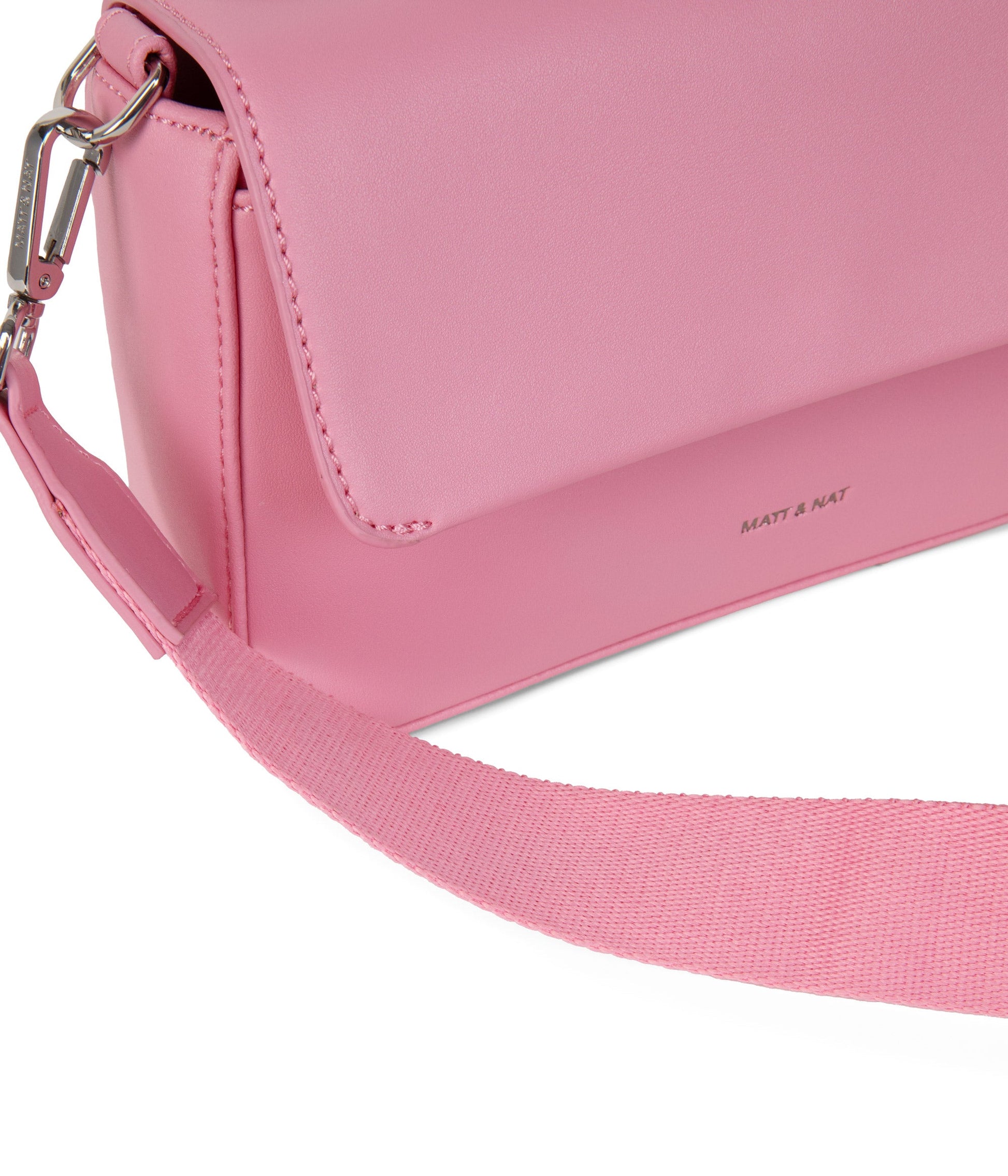 HEART Vegan Crossbody Bag - Sol | Color: Pink - variant::blush