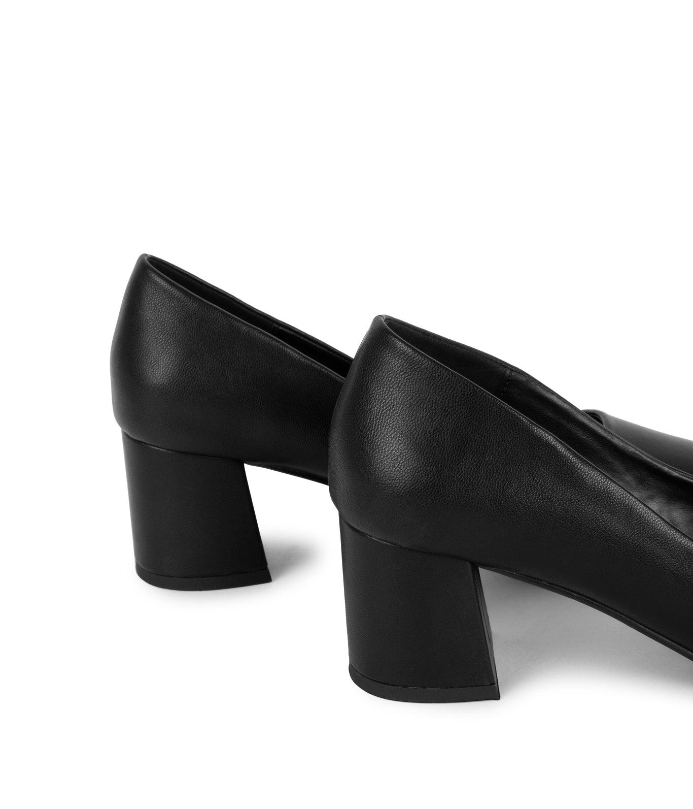 ALBA Women's Vegan Heels | Color: Black - variant::black