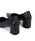 ALBA Women's Vegan Heels | Color: Black - variant::black