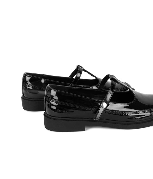 PRIYA Women's Vegan Loafers | Color: Black - variant::black