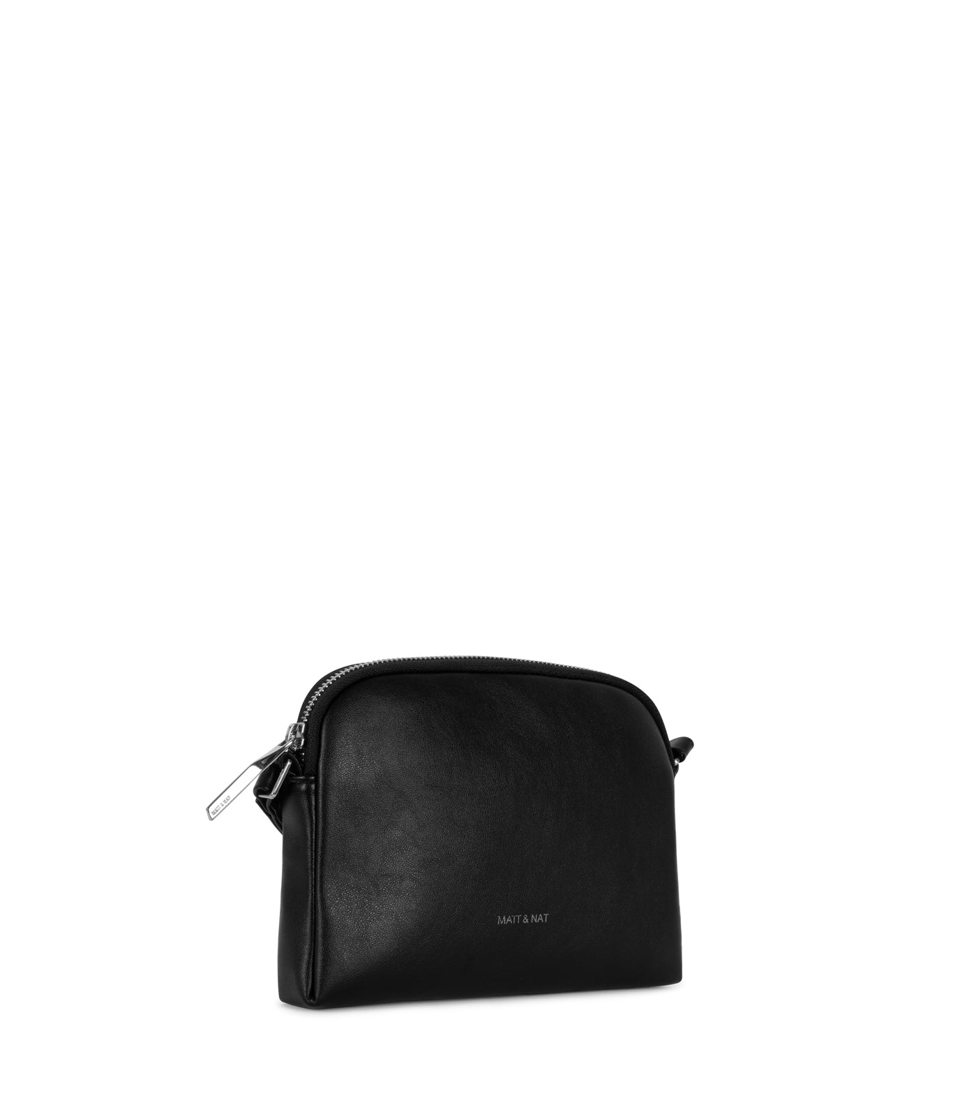 KRISTY Slim Vegan Crossbody Bag - Forum | Color: Black - variant::black