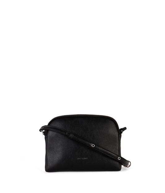 KRISTY Slim  Vegan Crossbody Bag - Forum | Color: Black - variant::black