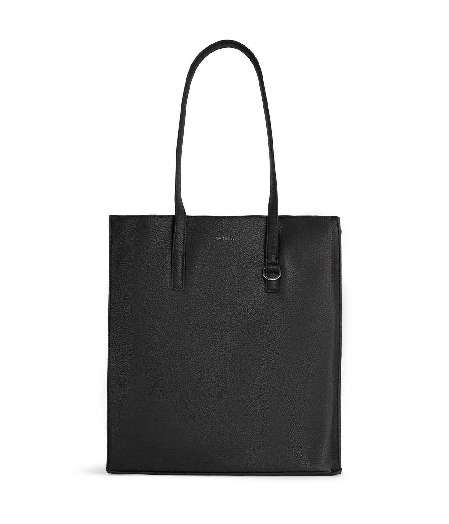 CANCI Vegan Tote Bag - Grain | Color: Black - variant::black