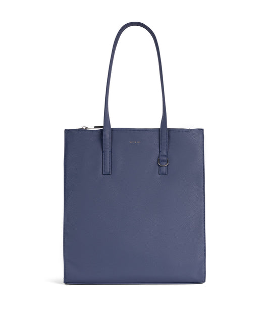 CANCI Vegan Tote Bag - Grain | Color: Blue - variant::blueberry