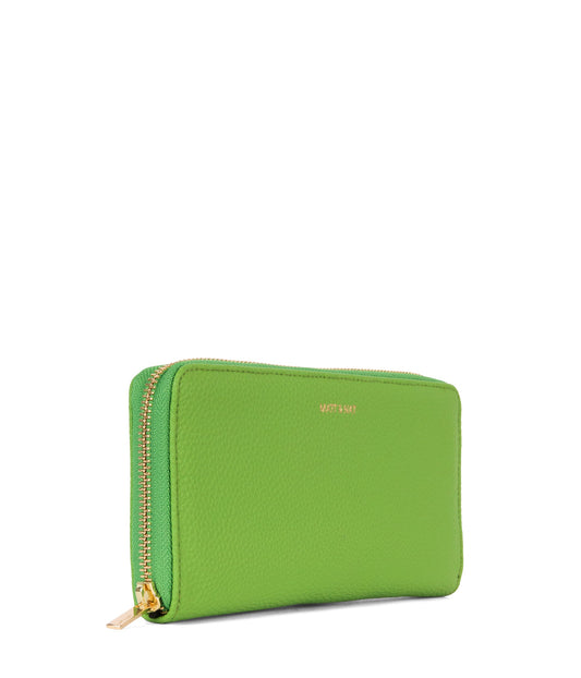 CENTRAL Vegan Wallet - Grain | Color: Green - variant::peppermint