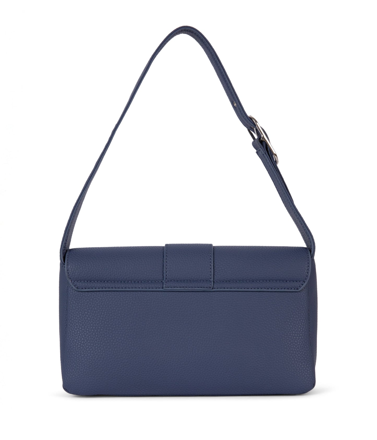 ISABELLE Vegan Shoulder Bag – Grain | Color: Blue - variant::blueberry