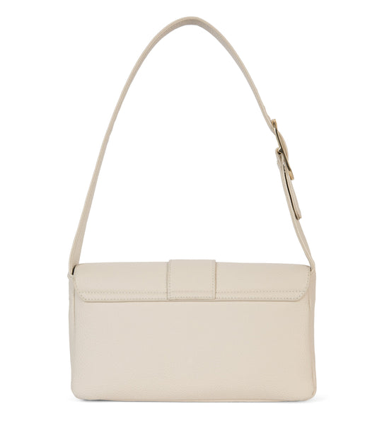 ISABELLE Vegan Shoulder Bag – Grain | Color: Beige - variant::oat