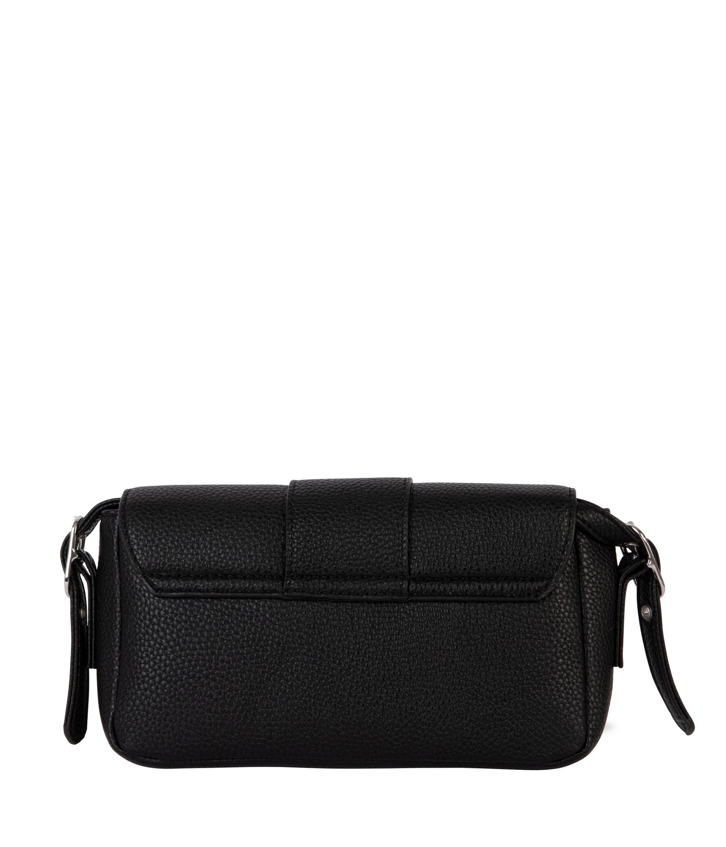 ISABELLE SM Vegan Crossbody Bag – Grain | Color: Black - variant::black