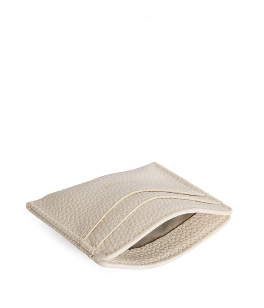 JUNYA Vegan Card Holder - Grain | Color: Beige - variant::oat