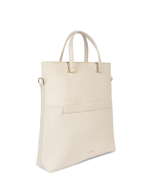 LENNIE Vegan Tote Bag - Grain | Color: Beige - variant::oat