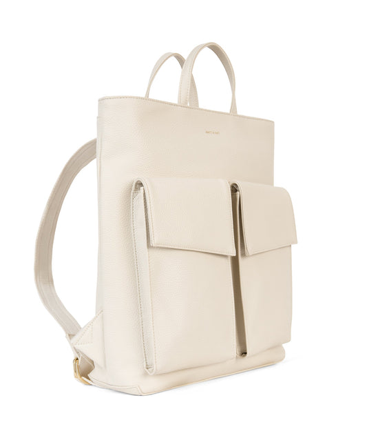 MYRON Vegan Backpack - Grain | Color: Beige - variant::oat