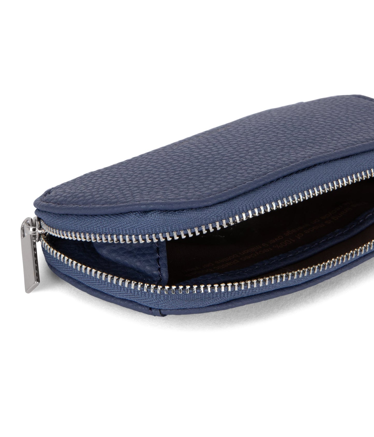 NADYA Vegan Card Holder – Grain | Color: Blue - variant::blueberry