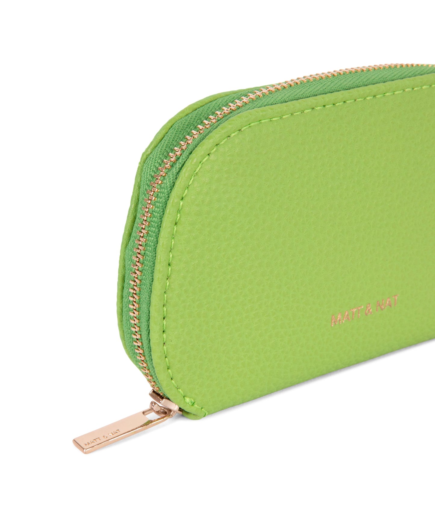 NADYA Vegan Card Holder – Grain | Color: Green - variant::peppermint