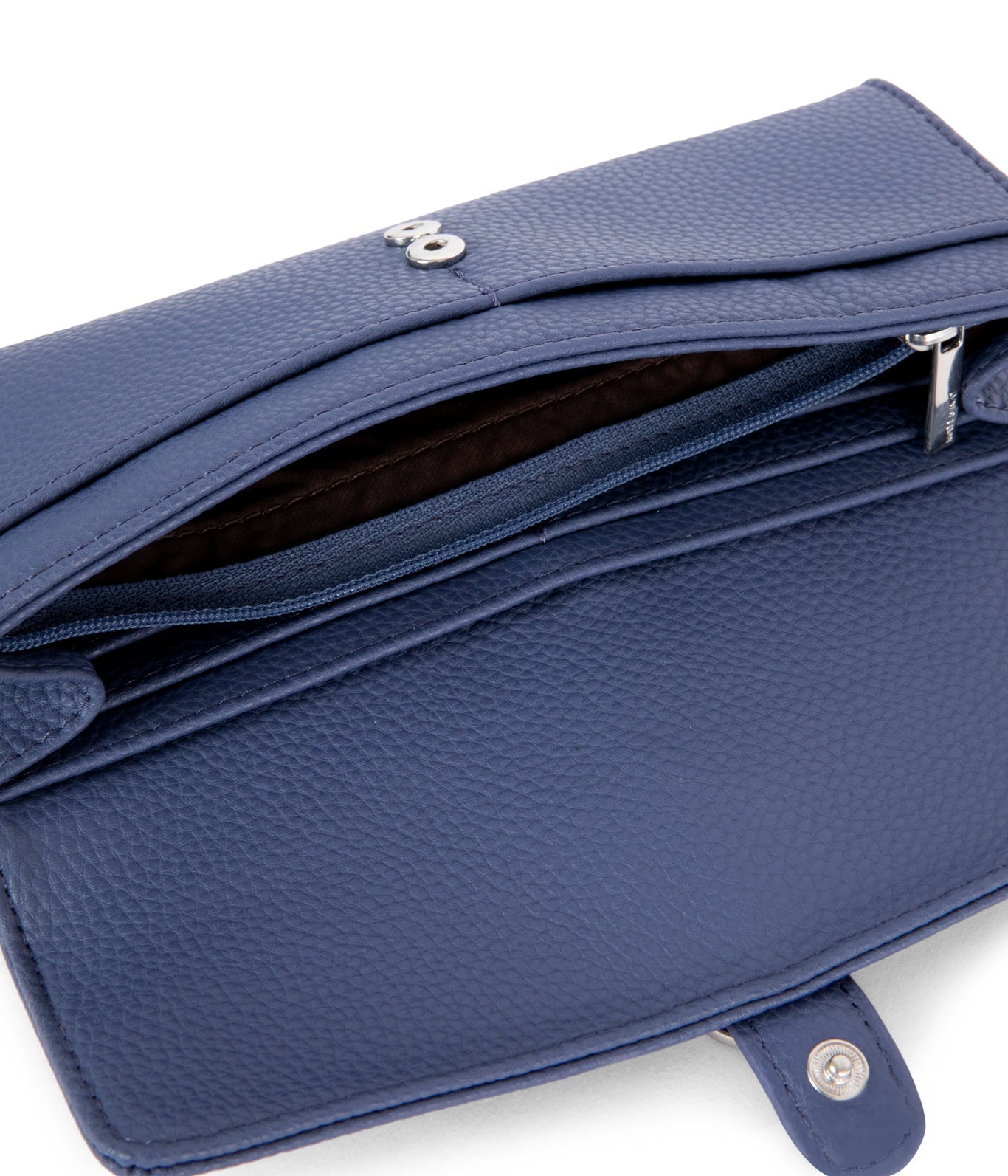 SEUN Vegan Wallet – Grain | Color: Blue - variant::blueberry