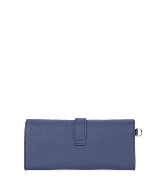 SEUN Vegan Wallet – Grain | Color: Blue - variant::blueberry