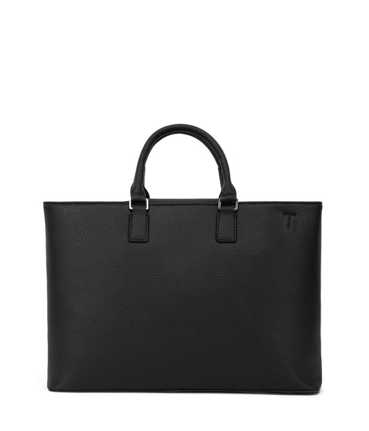 SEVYN Vegan Satchel - Grain | Color: Black - variant::black