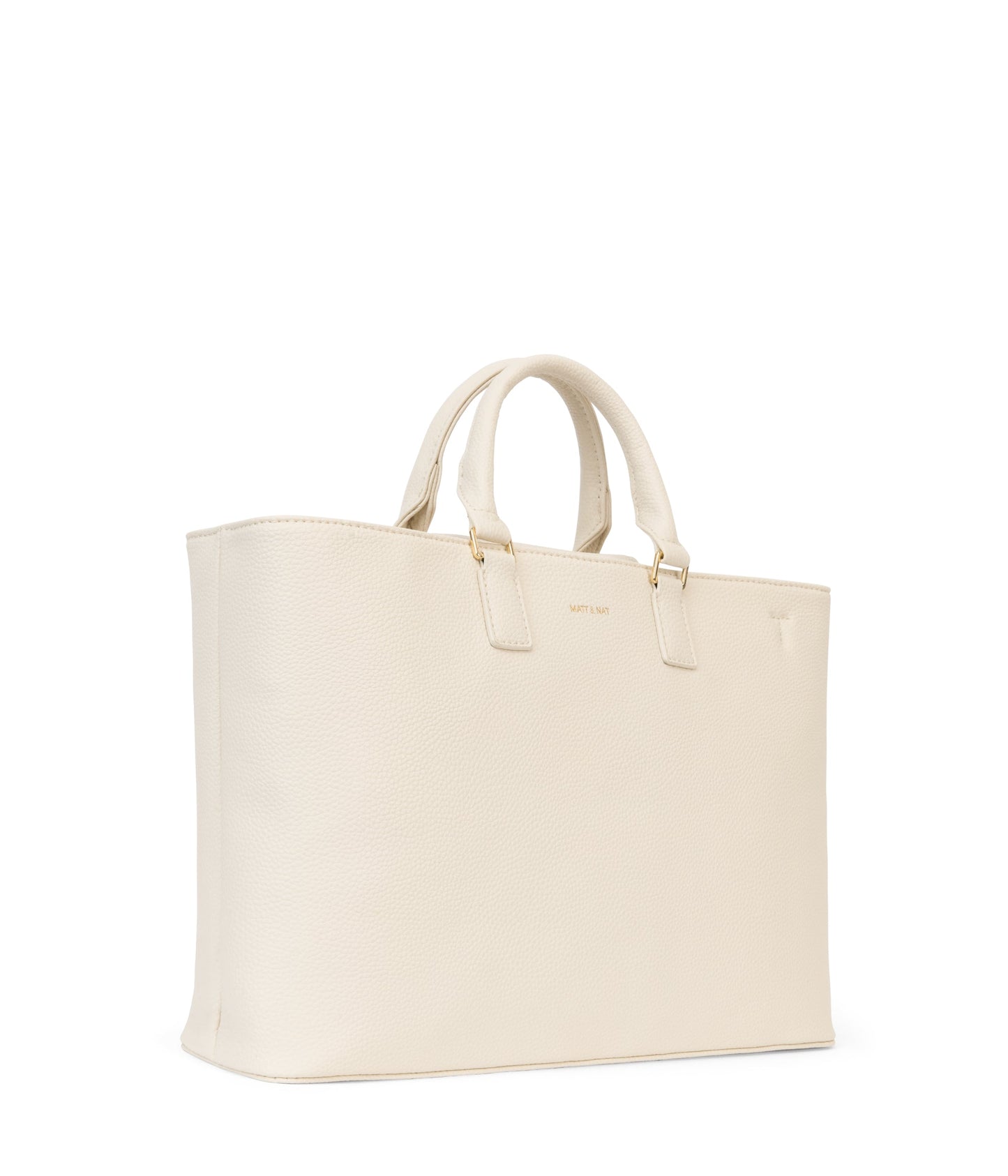 SEVYN Vegan Satchel - Grain | Color: Beige - variant::oat