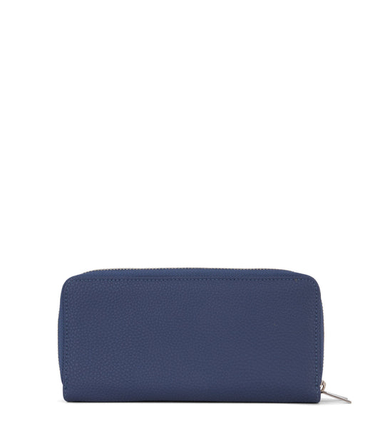 SUBLIME Vegan Wallet - Grain | Color: Blue - variant::blueberry