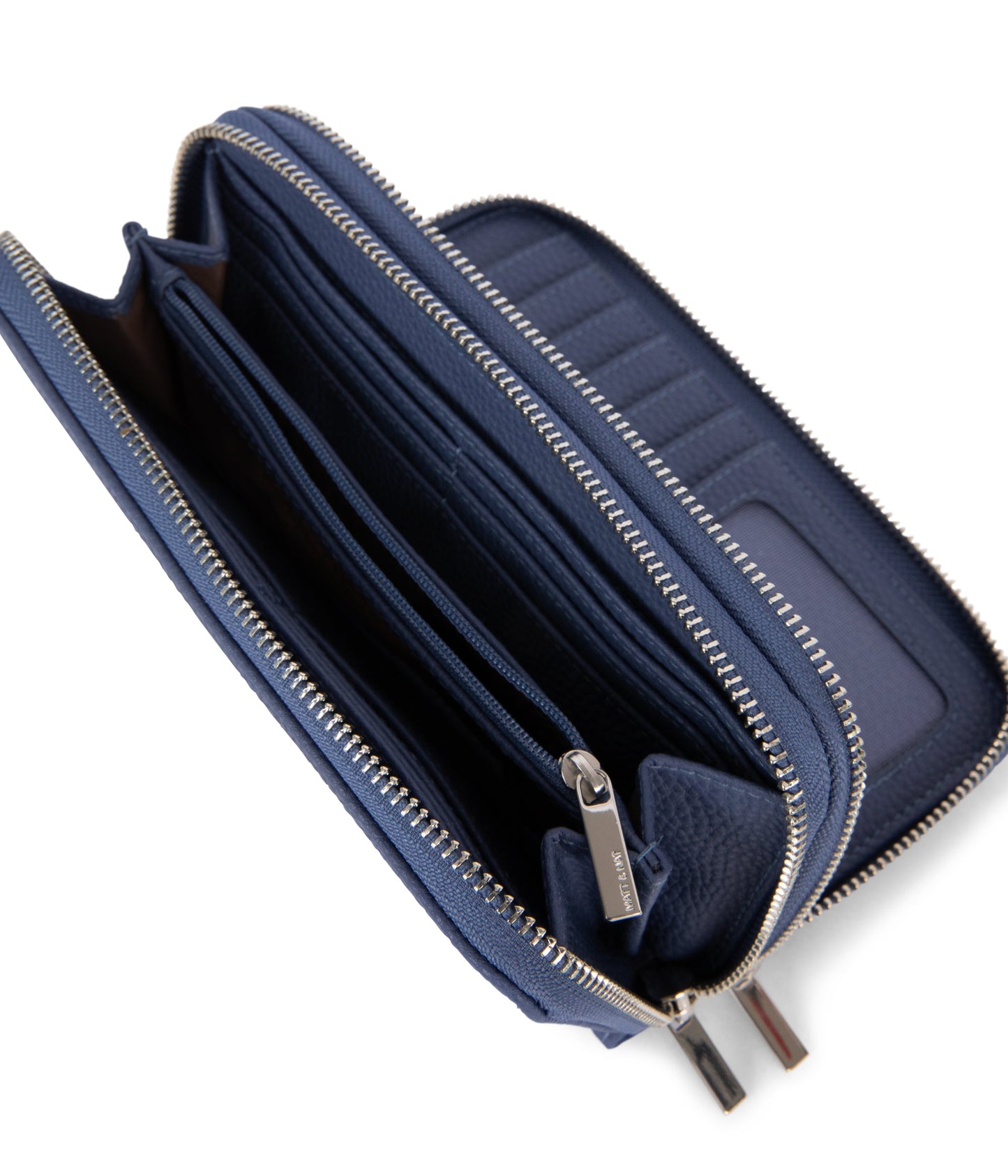 SUBLIME Vegan Wallet - Grain | Color: Blue - variant::blueberry