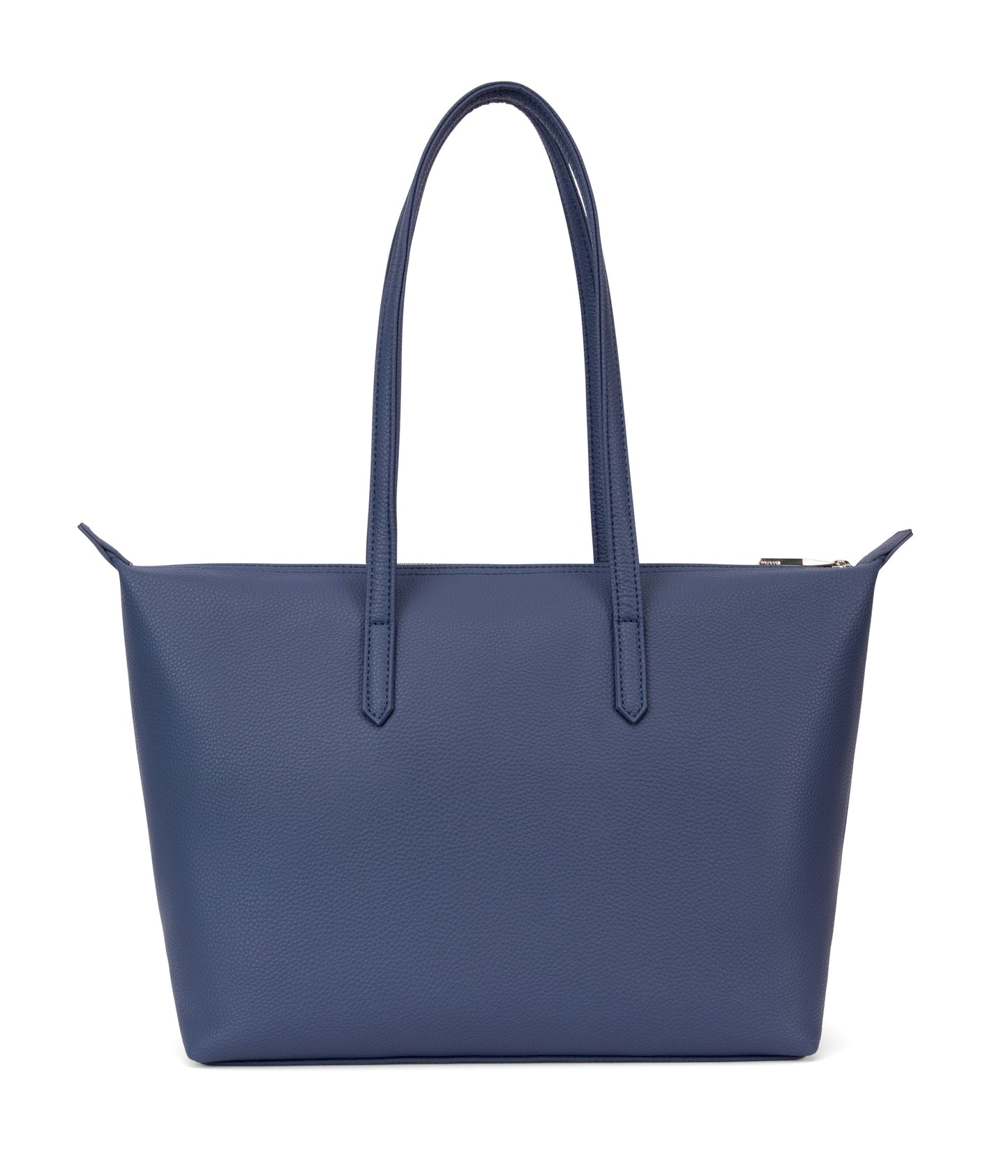 ABBI Vegan Tote Bag - Grain | Color: Blue - variant::blueberry