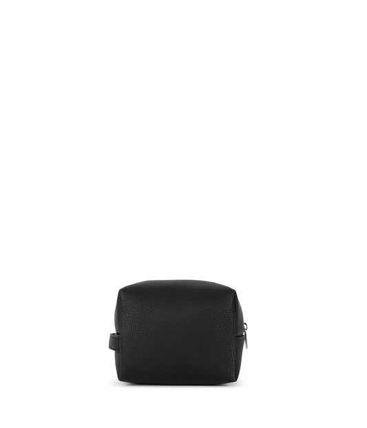 BLAIRSM Small Vegan Toiletry Case - Grain | Color: Black - variant::black