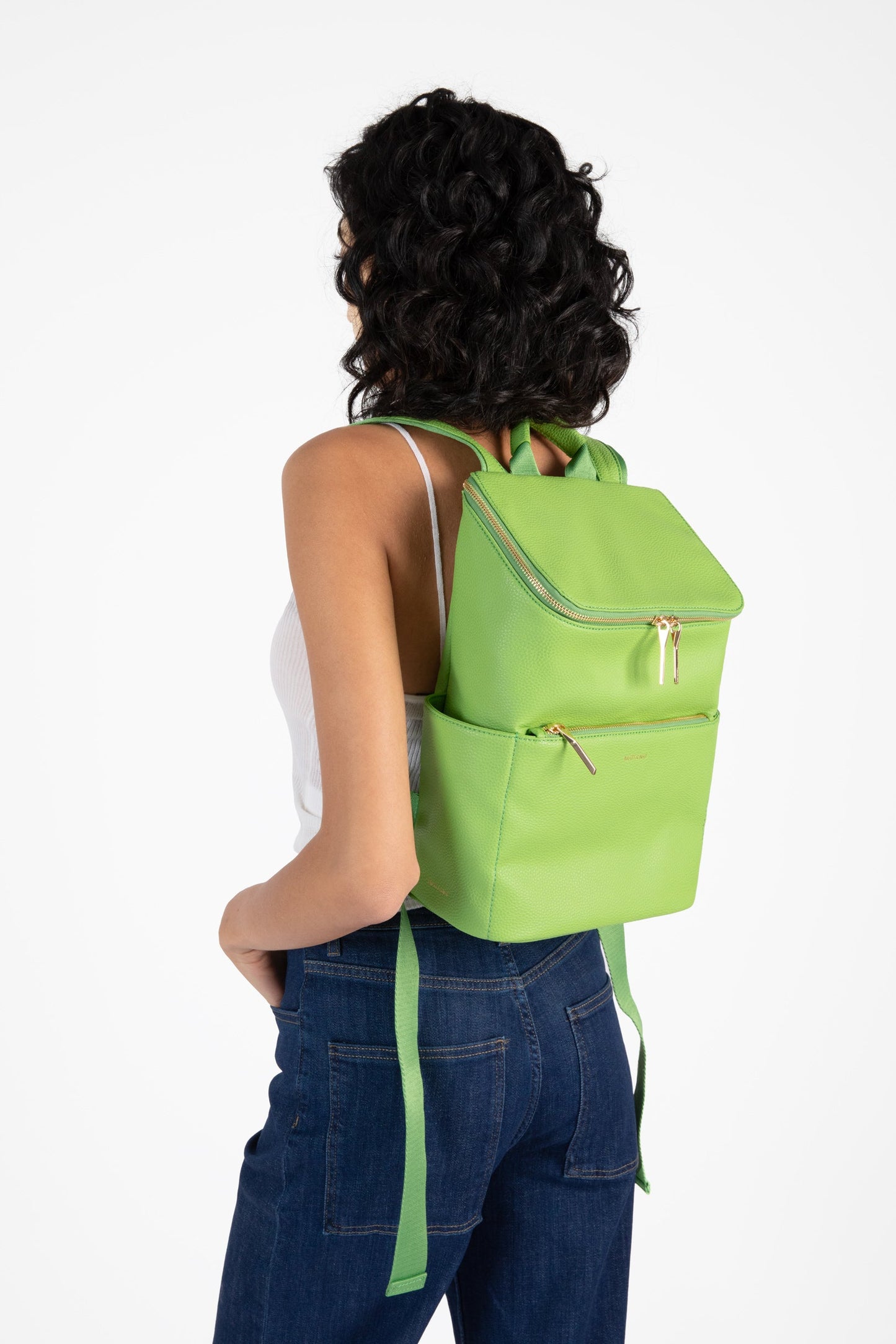 BRAVE Vegan Backpack - Grain | Color: Green - variant::peppermint