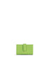 CREPE Vegan Accordion Card Holder – Grain | Color: Green - variant::peppermint