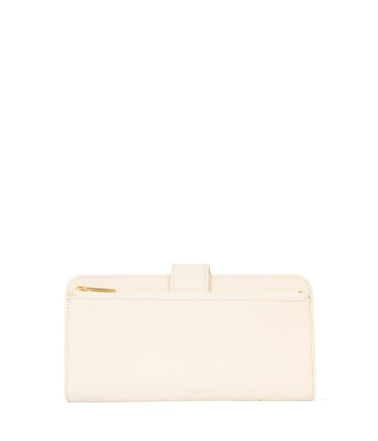 FLOAT Vegan Wallet - Grain | Color: Beige - variant::oat