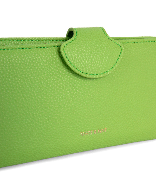 FLOAT Vegan Wallet - Grain | Color: Green - variant::peppermint