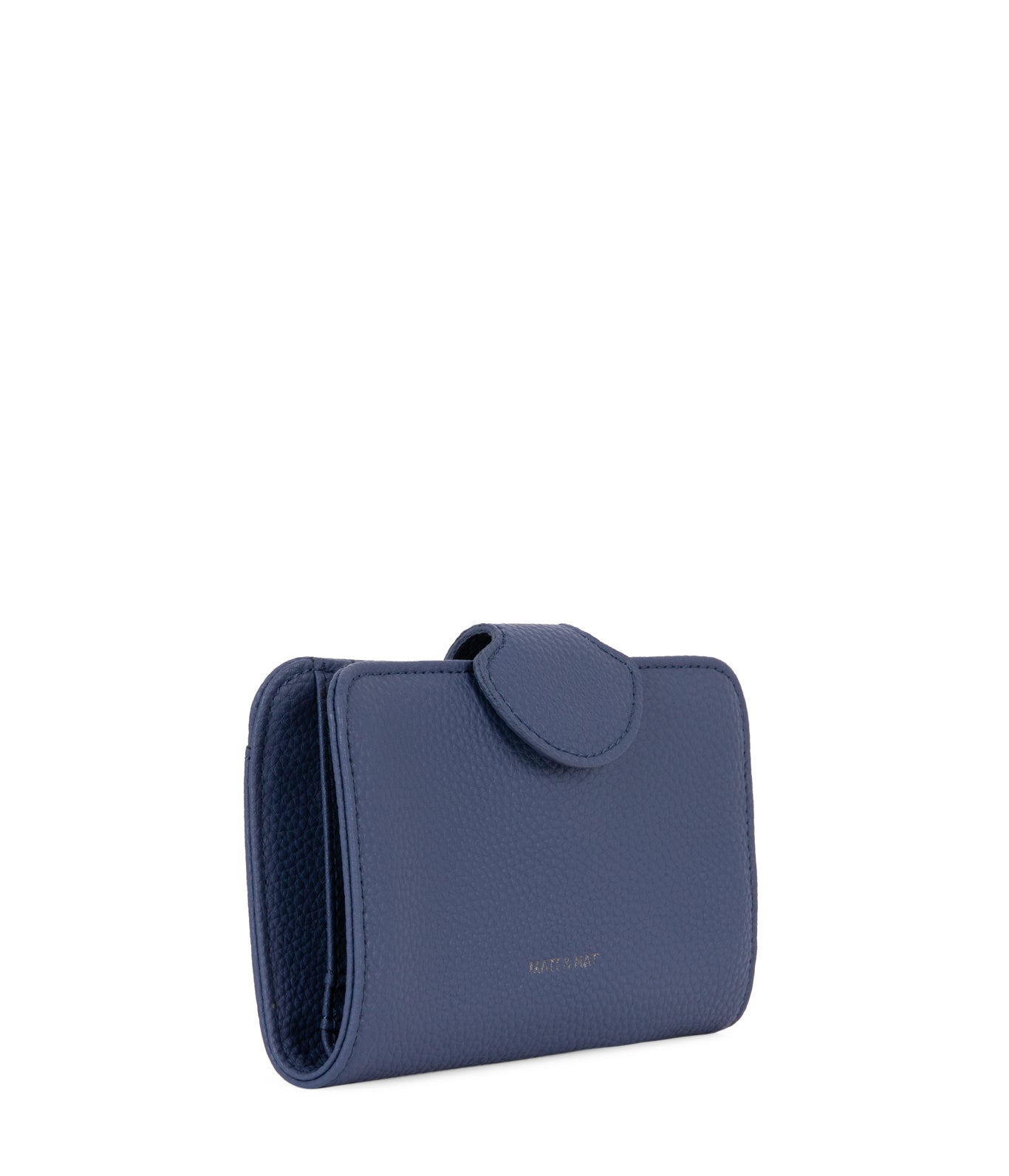 FLOATSM Small Vegan Wallet - Grain | Color: Blue - variant::blueberry